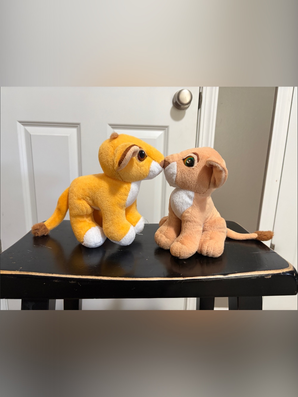 Plush Lion King Cub Toys - Yellow and Tan Soft Stuffed Animals